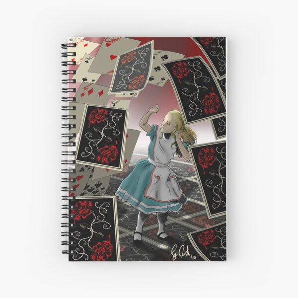 Alice Attacked Spiral Notebook