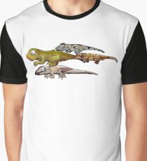 Camiseta gráfica Diseños de Rhacodactylus