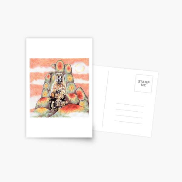 Montserrat - Mountain Mother Postcard
