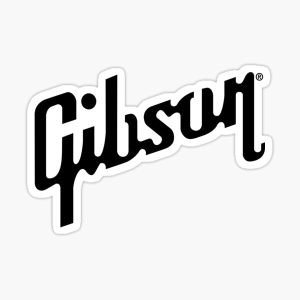 Gibson-Musikinstrument-Logo Sticker