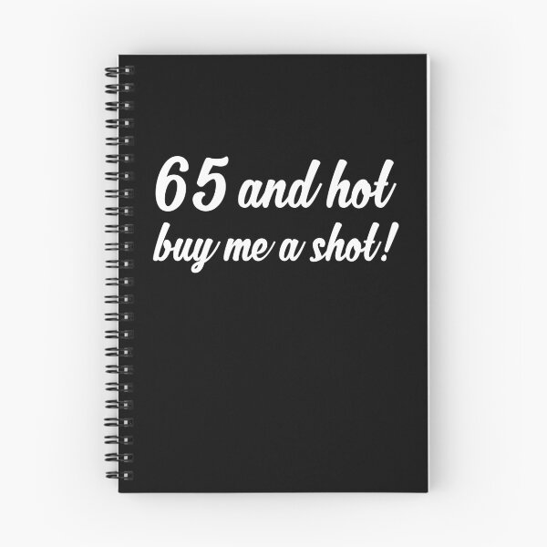 Item preview, 65 And Hot Buy Me A Shot Shirt Funny 65th Birthday T-shirt Great Gift for Grandma Short-Sleeve Jersey Tee designed and sold by Panda Branda.