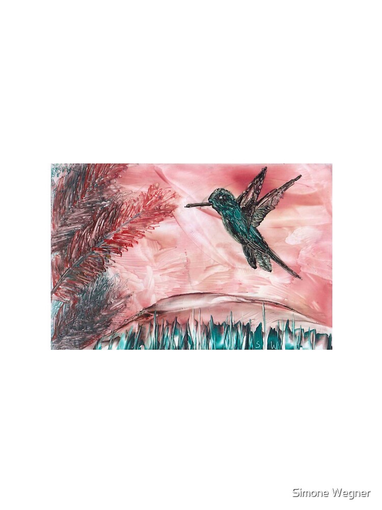 Thumbnail 7 of 7, Oversized T-Shirt, Hummingbird designed and sold by ArtistSimone.