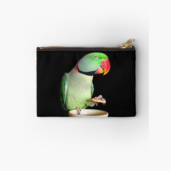 Item preview, Pets - Sam My Alexandrine Enjoying His Toast designed and sold by Phil Le Cren.