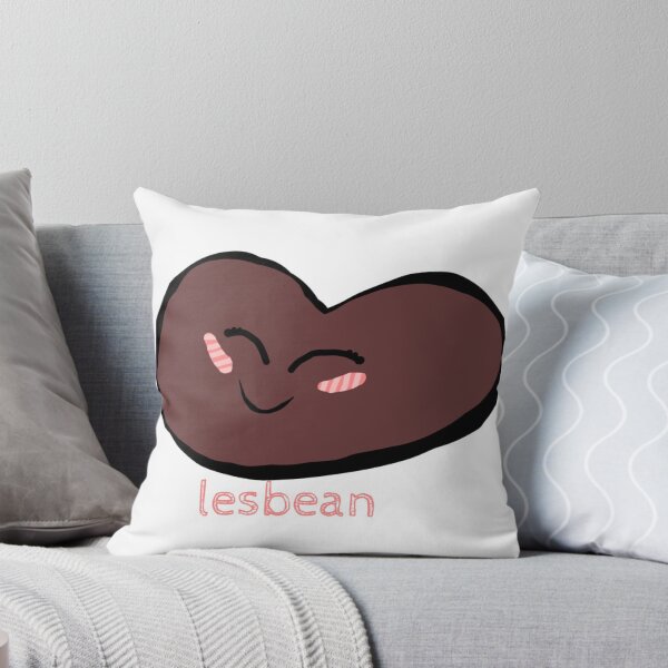 Item preview, Lesbean Lesbian Bean Illustration designed and sold by cinnahambun.