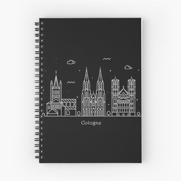 Item preview, Cologne Skyline Minimal Line Art Poster designed and sold by A Deniz Akerman.
