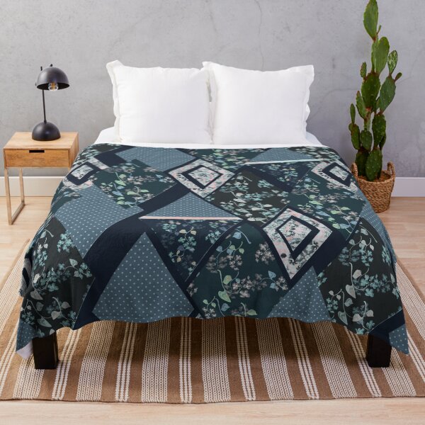 Item preview, Seamless abstract patchwork plaid patches pattern backrgound #patchwork #Rustic designed and sold by fuzzyfox.