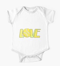 Tennis - Liebe Baby Body Kurzarm