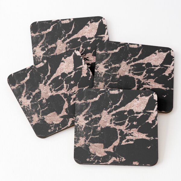 Item preview, Black Marble Rose Gold Glam #1 #decor #art  designed and sold by Anita's & Bella's Art.