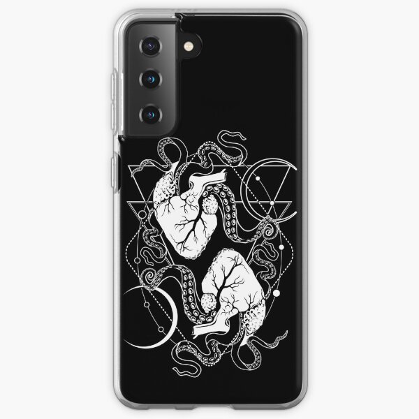 VALENTINES DAY 01: The macabre tentacle hearts Samsung Galaxy Soft Case