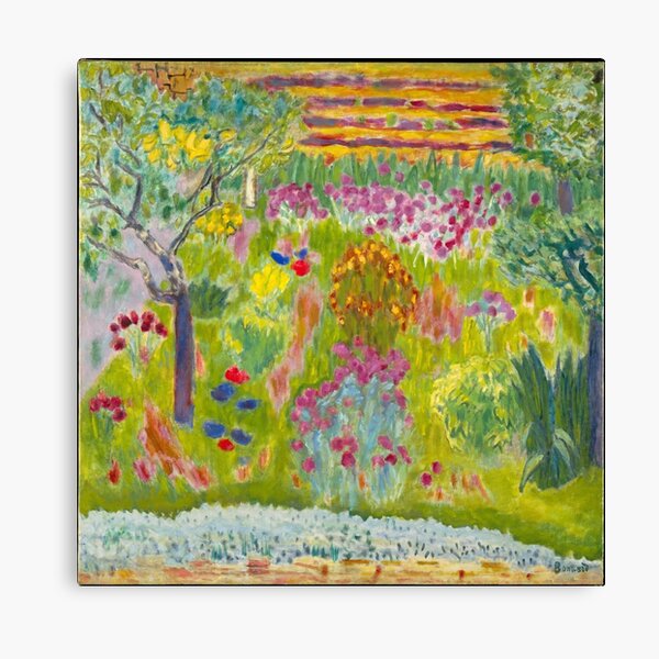 Pierre Bonnard. Garden, 1935. Canvas Print