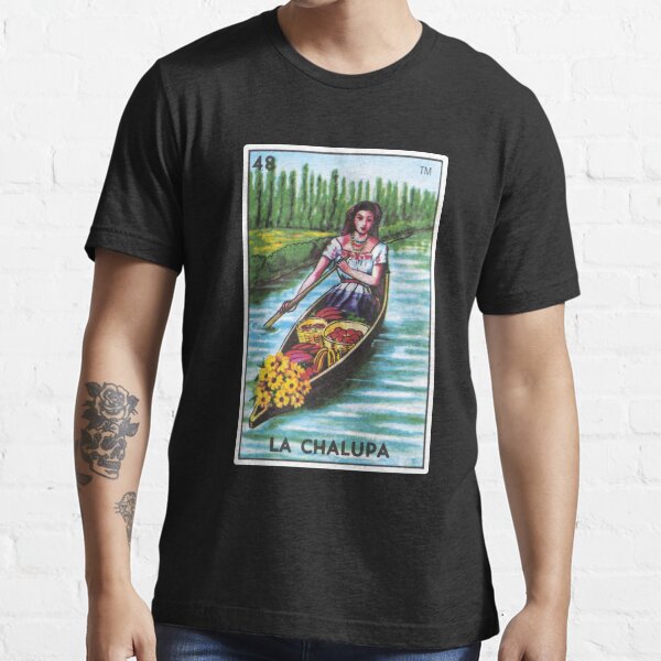 Tarjeta de Bingo Mexicana La Chalupa Lotería Camiseta esencial