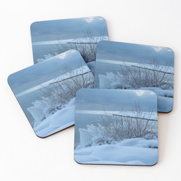 Item preview, Blue Cold - Polar Vortex Ice and Snow Formations designed and sold by Georgia Mizuleva.
