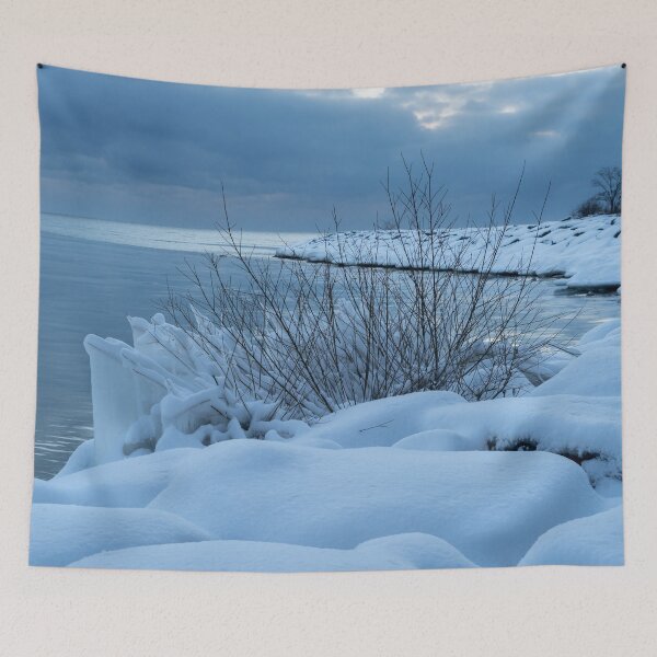 Item preview, Blue Cold - Polar Vortex Ice and Snow Formations designed and sold by Georgia Mizuleva.