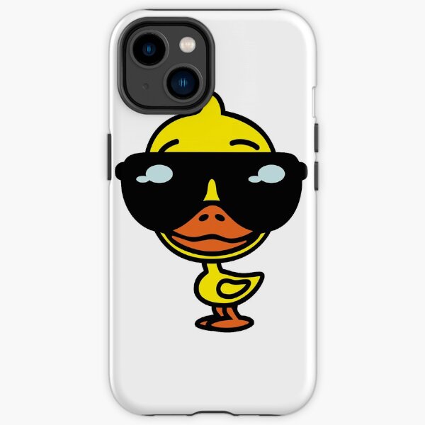 Cool duck with sunglasses iPhone Tough Case