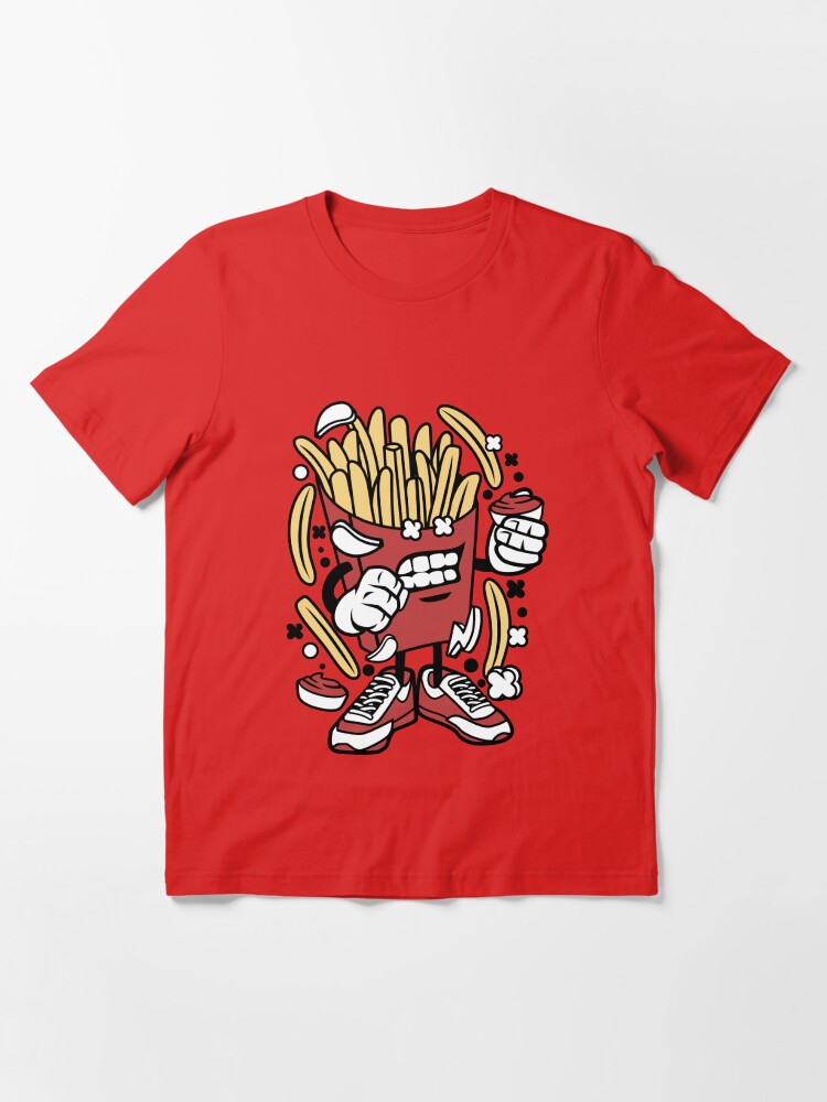 Comic Running Pommes Frites T-Shirt