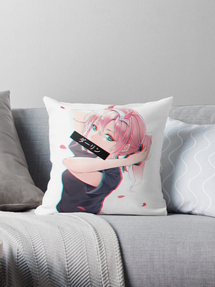 Darling in the FranXX 02 Pillow for Sale by iTowils Redbubble