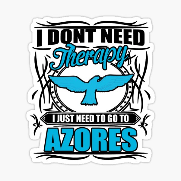 Azores Therapy Sticker