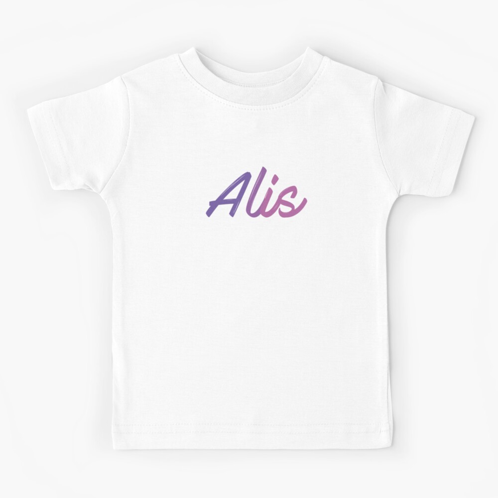 Afstemning lærred kollidere Alis" Kids T-Shirt for Sale by Shalomjoy | Redbubble