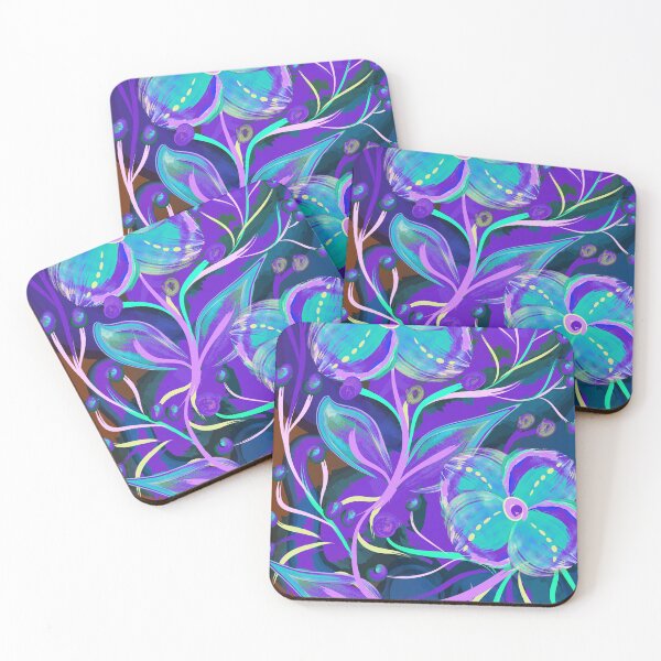 Item preview, Blue Leaves  designed and sold by Nora Gad.