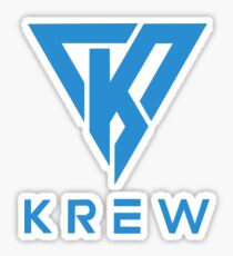 Blue Funneh Krew Sticker