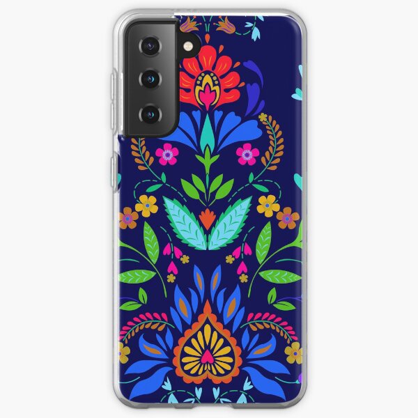 folk pattern - mexican vacation. Samsung Galaxy Soft Case