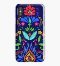 folk pattern - mexican vacation. iPhone XS Case