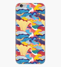 pattern of mushrooms iPhone Case