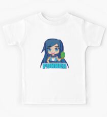 Blue haired Manga Funneh Kids Tee
