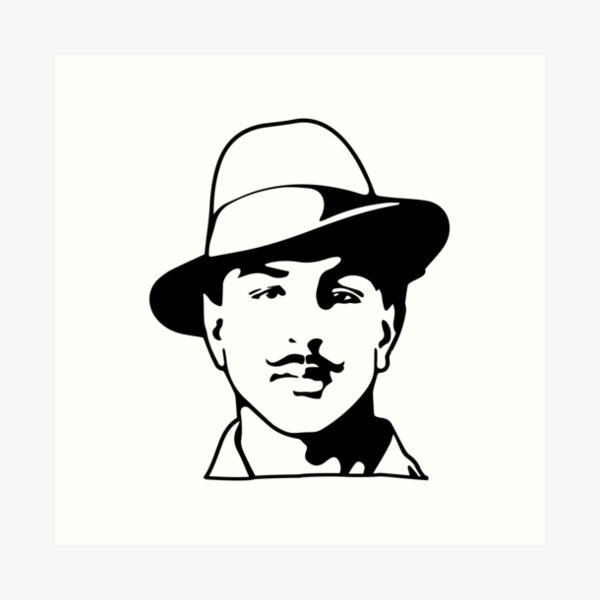 Bhagat Singh - Indian revolutionary | Drawings, Face pencil drawing, How to  make drawing
