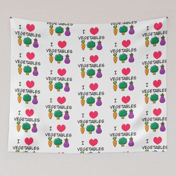 Item preview, I love Vegetables designed and sold by Conxypy.