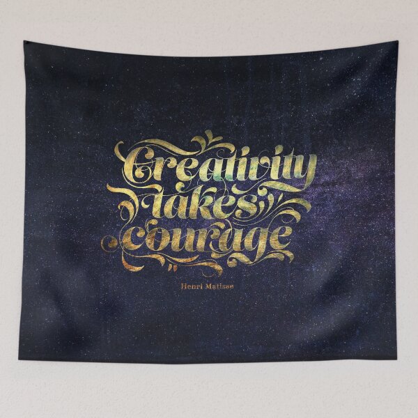 Item preview, Creativity Takes Courage | Henri Matisse Quote | Artist Gift designed and sold by thaneydesign.
