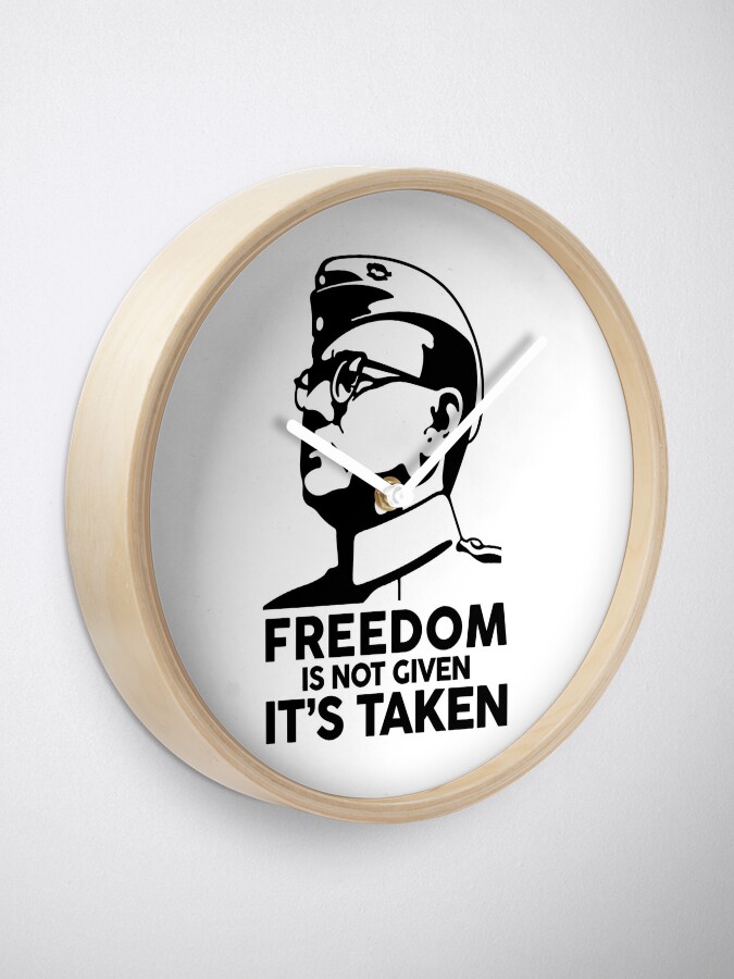 Vinyl Sticker Pack of 4 (7×10 & 5×8 Inch) | NETAJI Subhash Chandra Bose Logo  Jai BHEEM Jai Bharat Sticker | Water-Proof Sticker for Workplace School  Home & Office : Amazon.in: Office Products