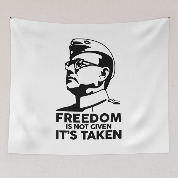 Item preview, Nethaji Subash Chandra Bose Quote Indian Leader  designed and sold by alltheprints.