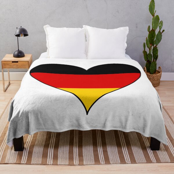 Item preview, German Heart Flag map designed and sold by mattpanta.