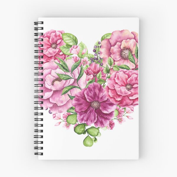 Item preview, Pink Flower Heart designed and sold by Jewan.