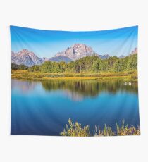 Oxbow Bend - Mt. Moran in den Grand Teton Wandbehang