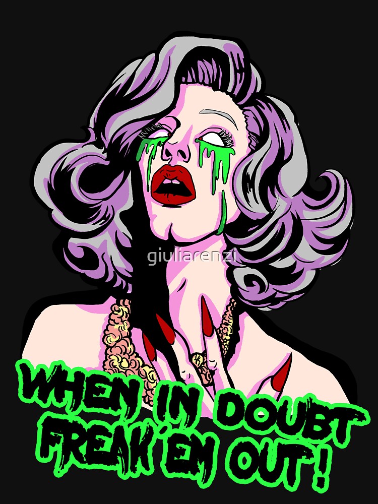 SHARON AGUJAS "CUANDO EN DUDA FREAK EM OUT" de giuliarenzi