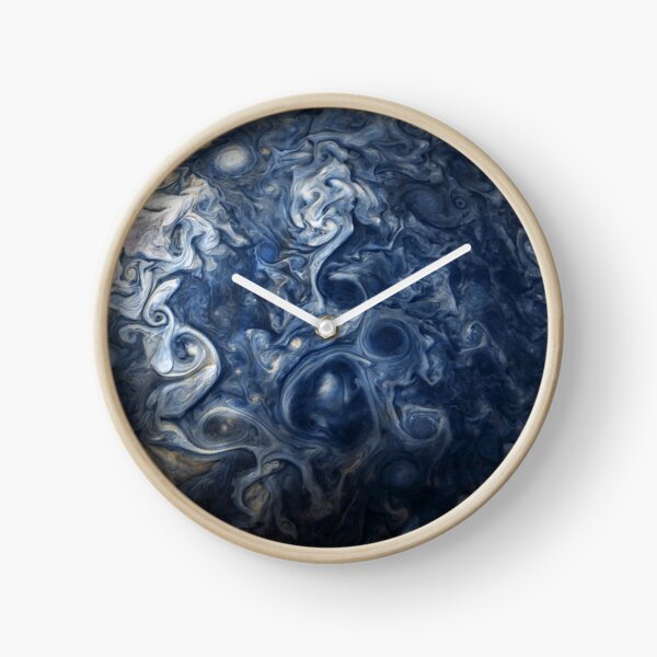 Item preview, Swirling Blue Clouds of Planet Jupiter from Juno Cam designed and sold by allhistory.