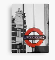 Underground Metal Print