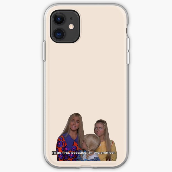 the brady bunch - i'll go first because i'm the prettiest iPhone Soft Case