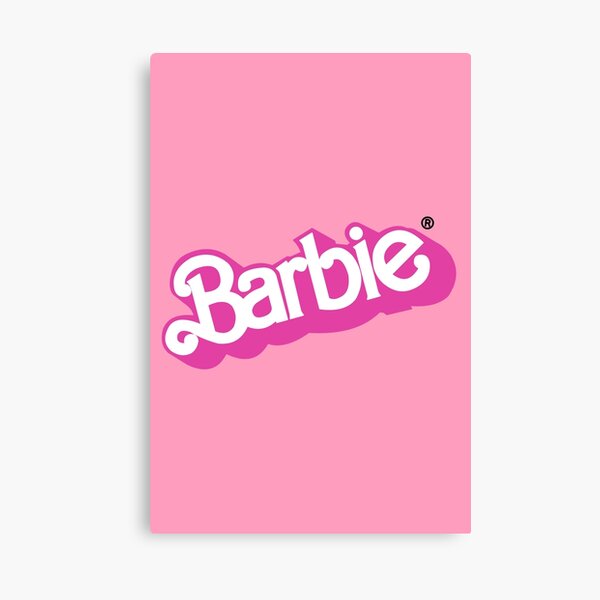 barbie canvas painting