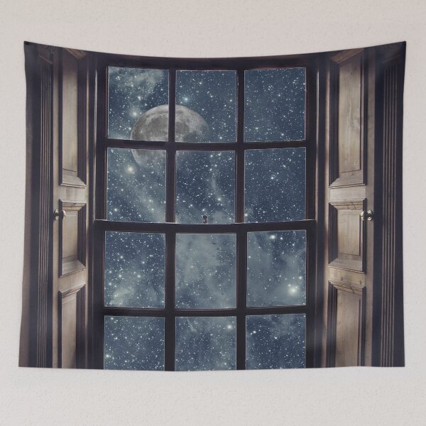 Item preview, Space view Window-Moon shine designed and sold by CVogiatzi.