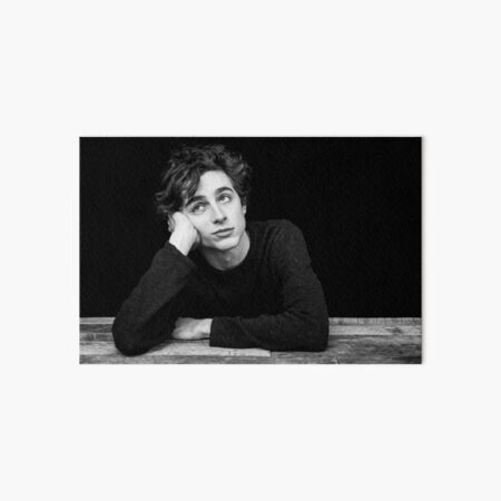 timothee chalamet Art Board Print