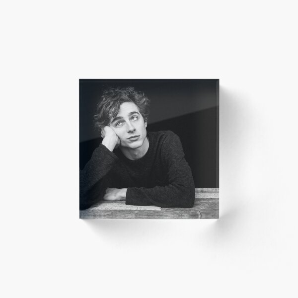 timothee chalamet Acrylic Block