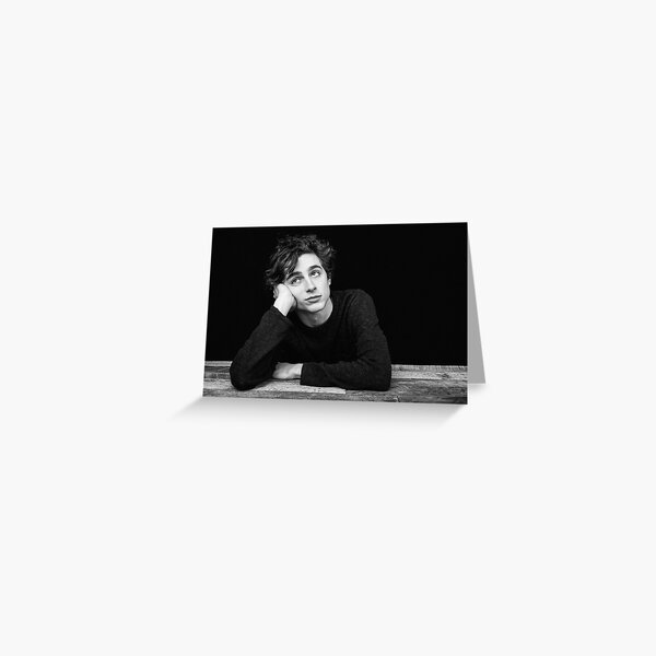 timothee chalamet Greeting Card