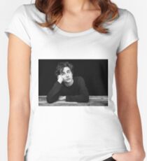 timothee chalamet Fitted Scoop T-Shirt