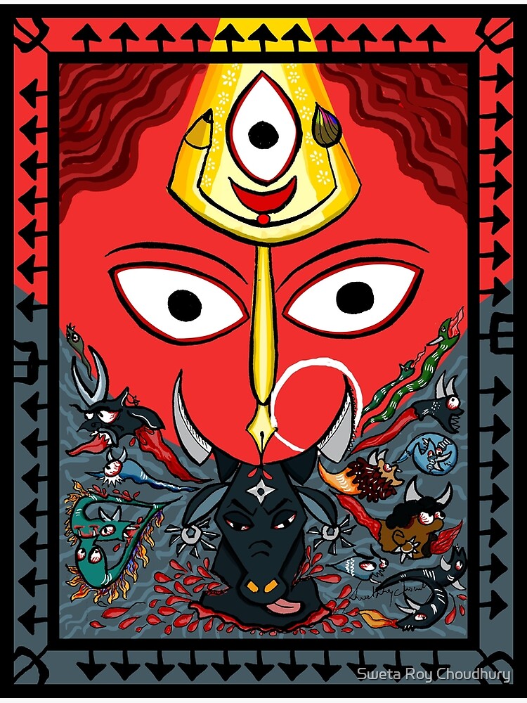 Devi Durga by swetarcartshop