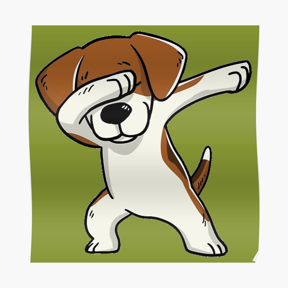 Humour The Dabbing Dog Tapestry By Garlaska Redbubble - doge dabbing awesome place roblox