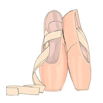 Artwork thumbnail, ballet shoes for little girls by achmgm