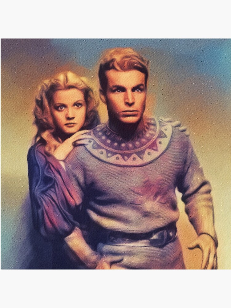 Buster Crabbe and jean Rogers, Flash Gordon by SerpentFilms